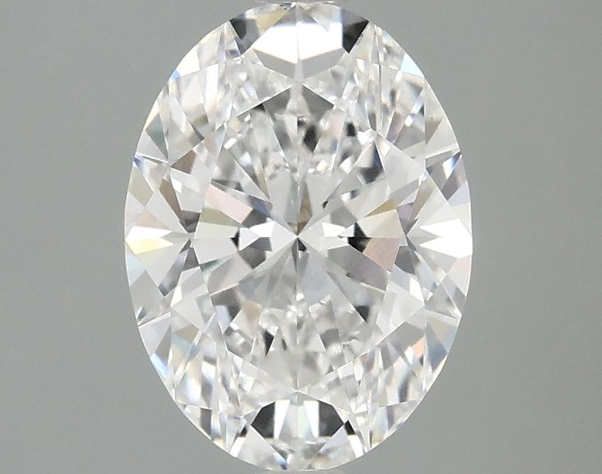 2.10 ct. oval Lab Grown Diamond front image