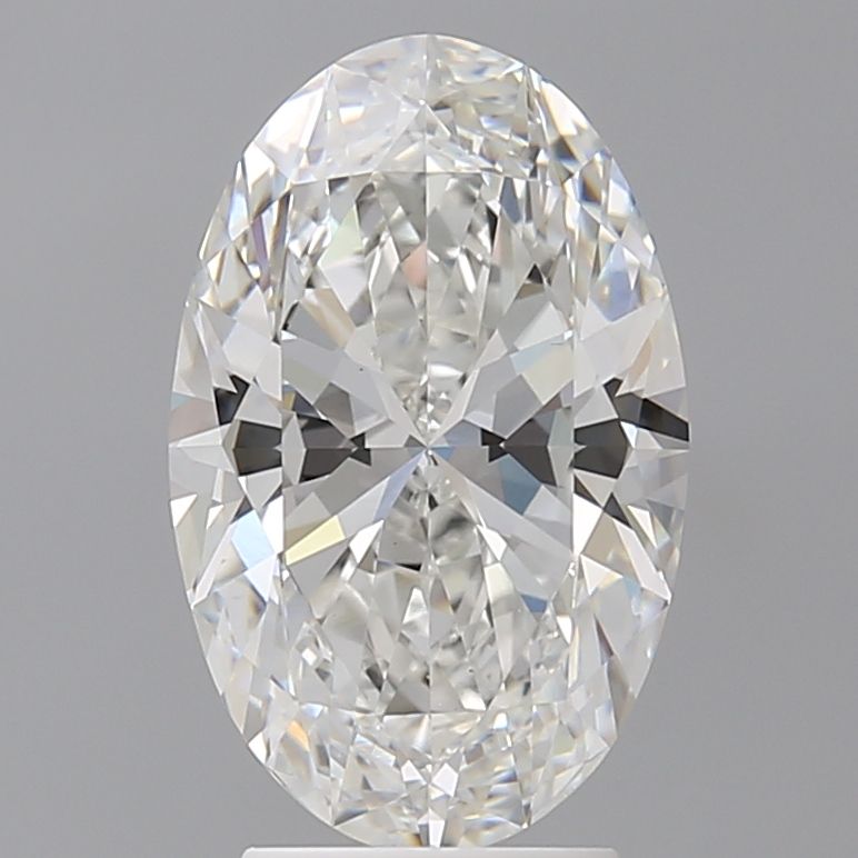 3.50 ct. oval Lab Grown Diamond front image