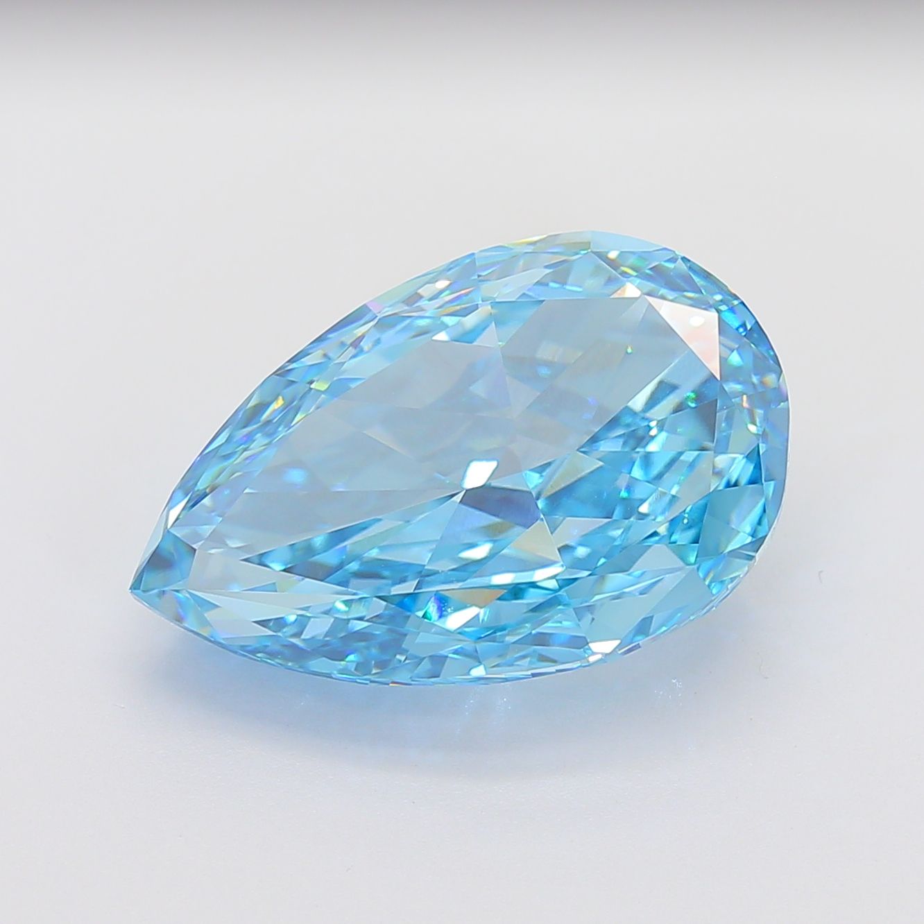 16.13 ct. pear Lab Grown Diamond front image