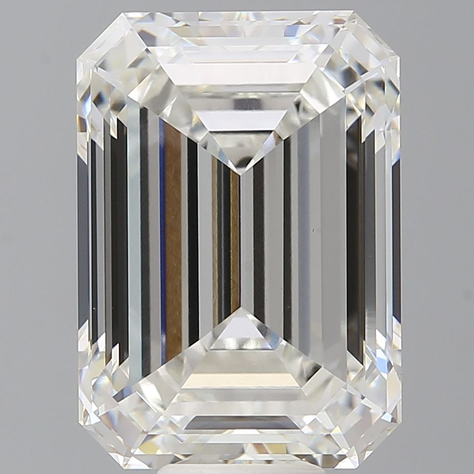 12.59 ct. emerald Lab Grown Diamond front image