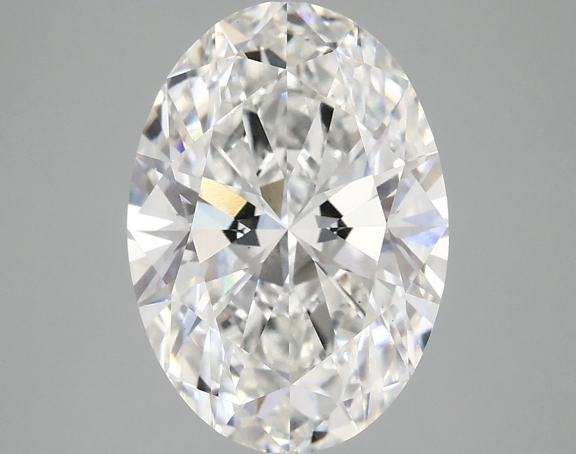 4.07 ct. oval Lab Grown Diamond front image