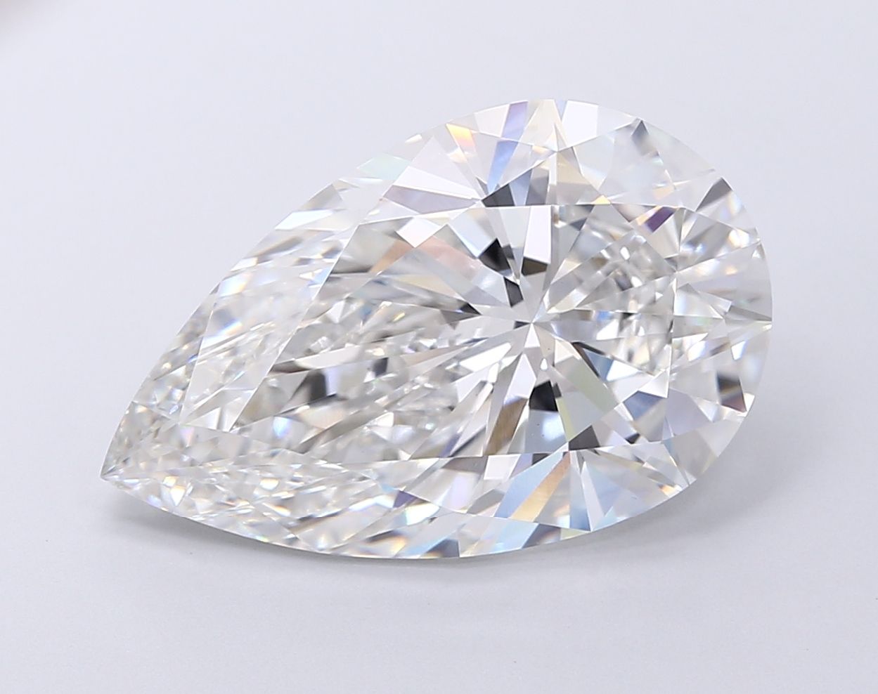 9.13 ct. pear Lab Grown Diamond front image