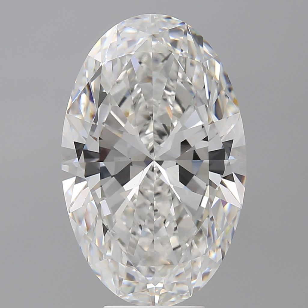 7.57 ct. oval Lab Grown Diamond front image