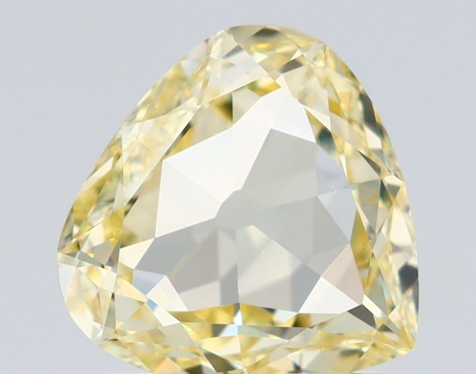 1.03 Carat Heart Diamond Faint Yellow VS2