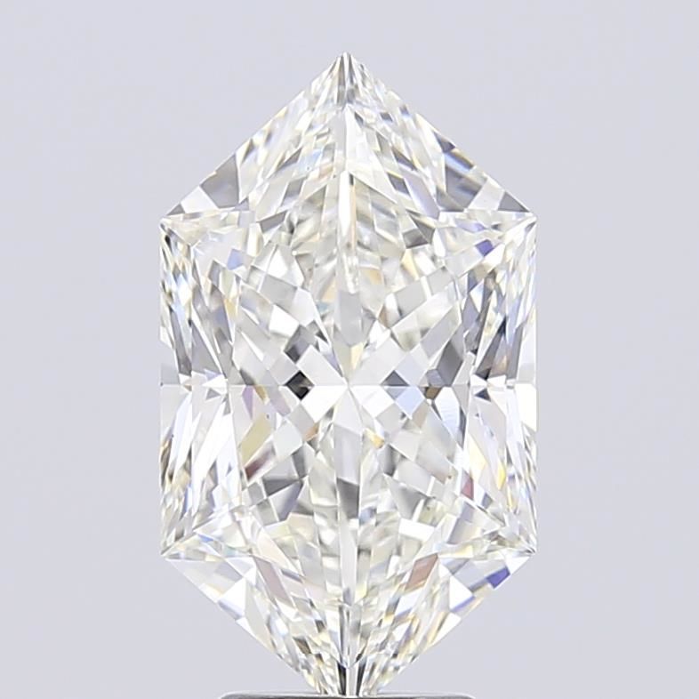 4.05 ct lab-grown Hexagonal Diamond