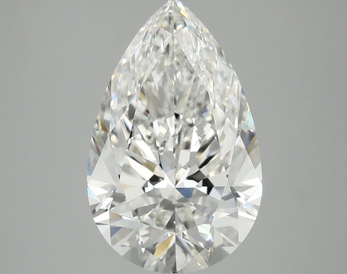 4.06 ct. pear Lab Grown Diamond front image