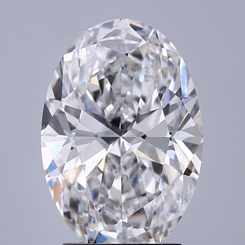 2.58 ct. oval Lab Grown Diamond front image