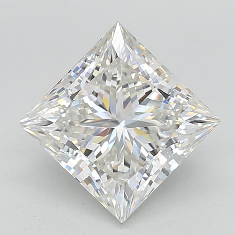 4.05 ct. princess Lab Grown Diamond front image
