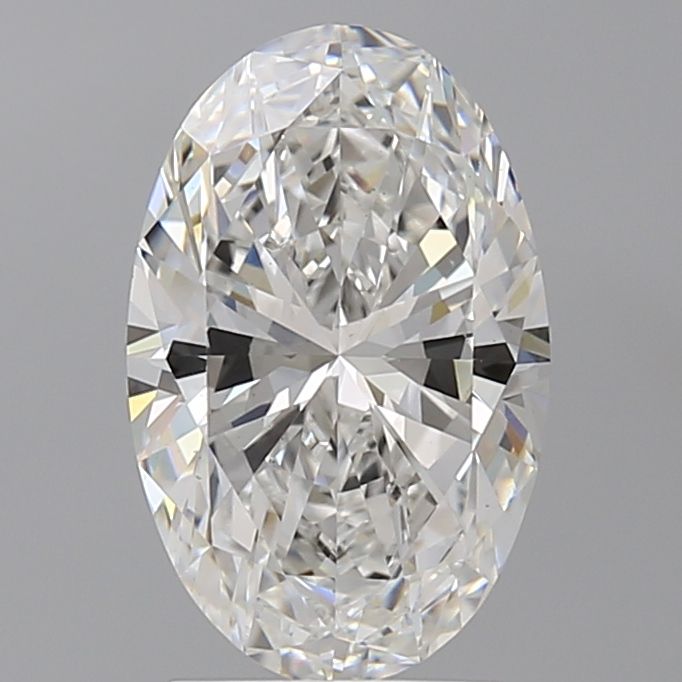 2.58 ct. oval Lab Grown Diamond front image