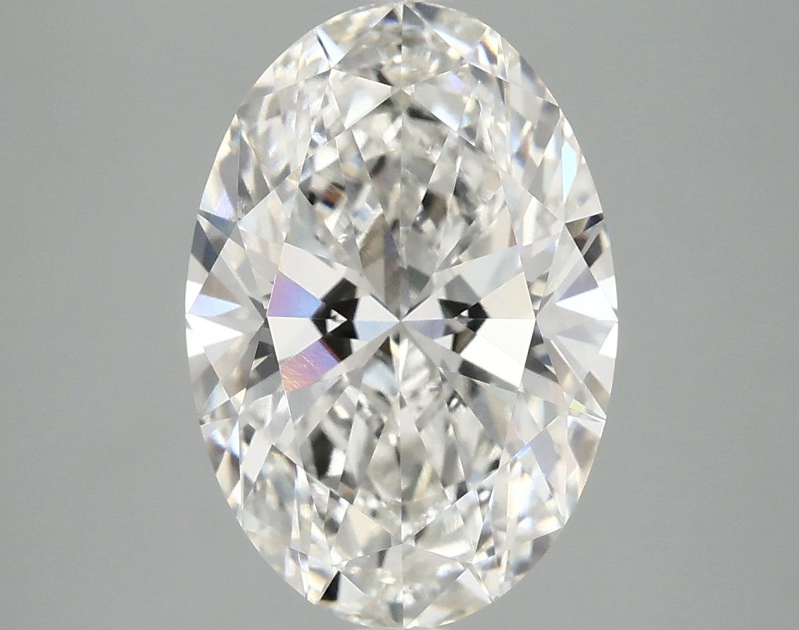 4.02 ct. oval Lab Grown Diamond front image