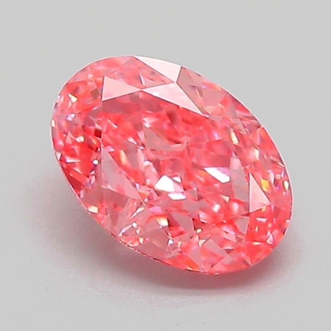1.10 ct. oval Lab Grown Diamond front image