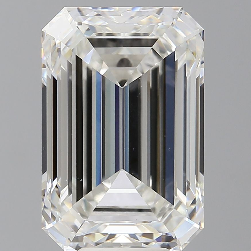 9.55 ct. emerald Lab Grown Diamond front image