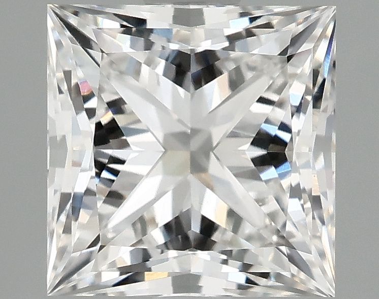 2.06 ct. princess Lab Grown Diamond front image