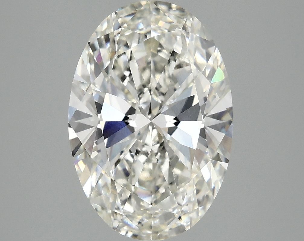 3.02 ct. oval Lab Grown Diamond front image