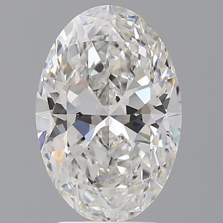 3.55 ct. oval Lab Grown Diamond front image