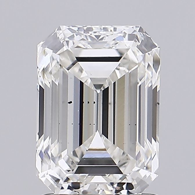 1.70 ct. emerald Lab Grown Diamond front image
