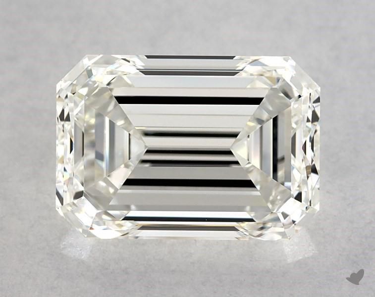 Diament szmaragdowy, 3.01 ct, I, VVS1