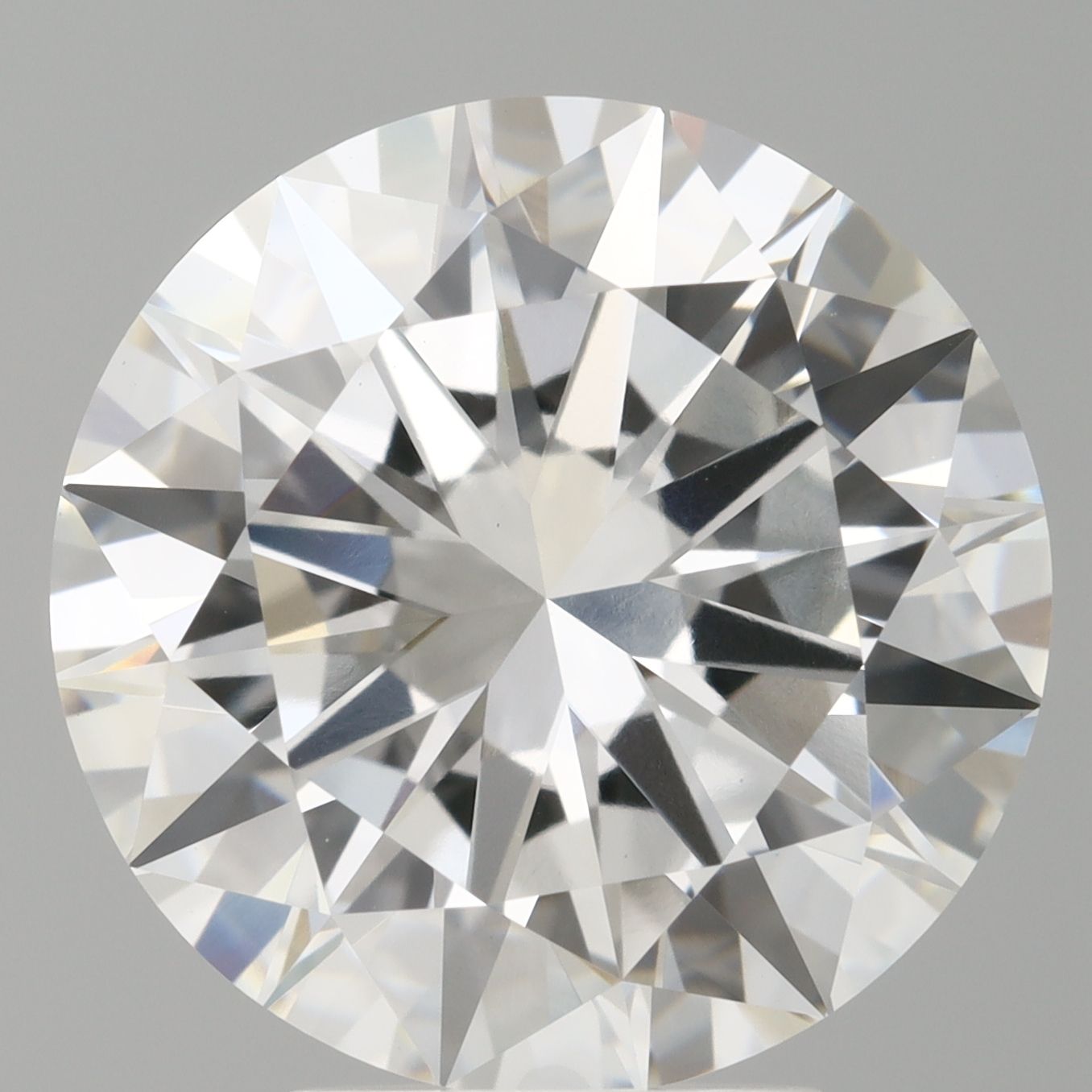 5.02 ct. round Lab Grown Diamond front image