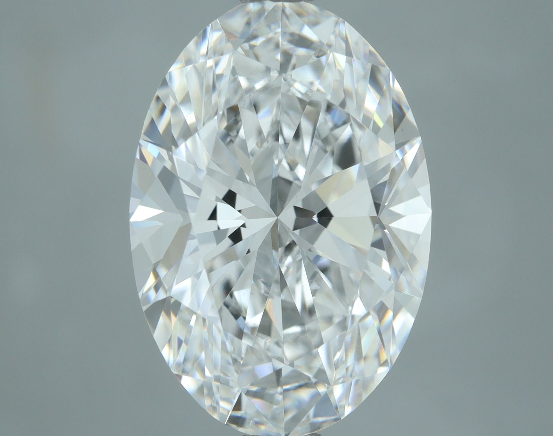 3.72 ct. oval Lab Grown Diamond front image