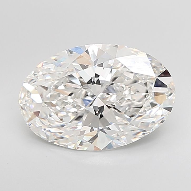 6.11 ct. oval Lab Grown Diamond front image