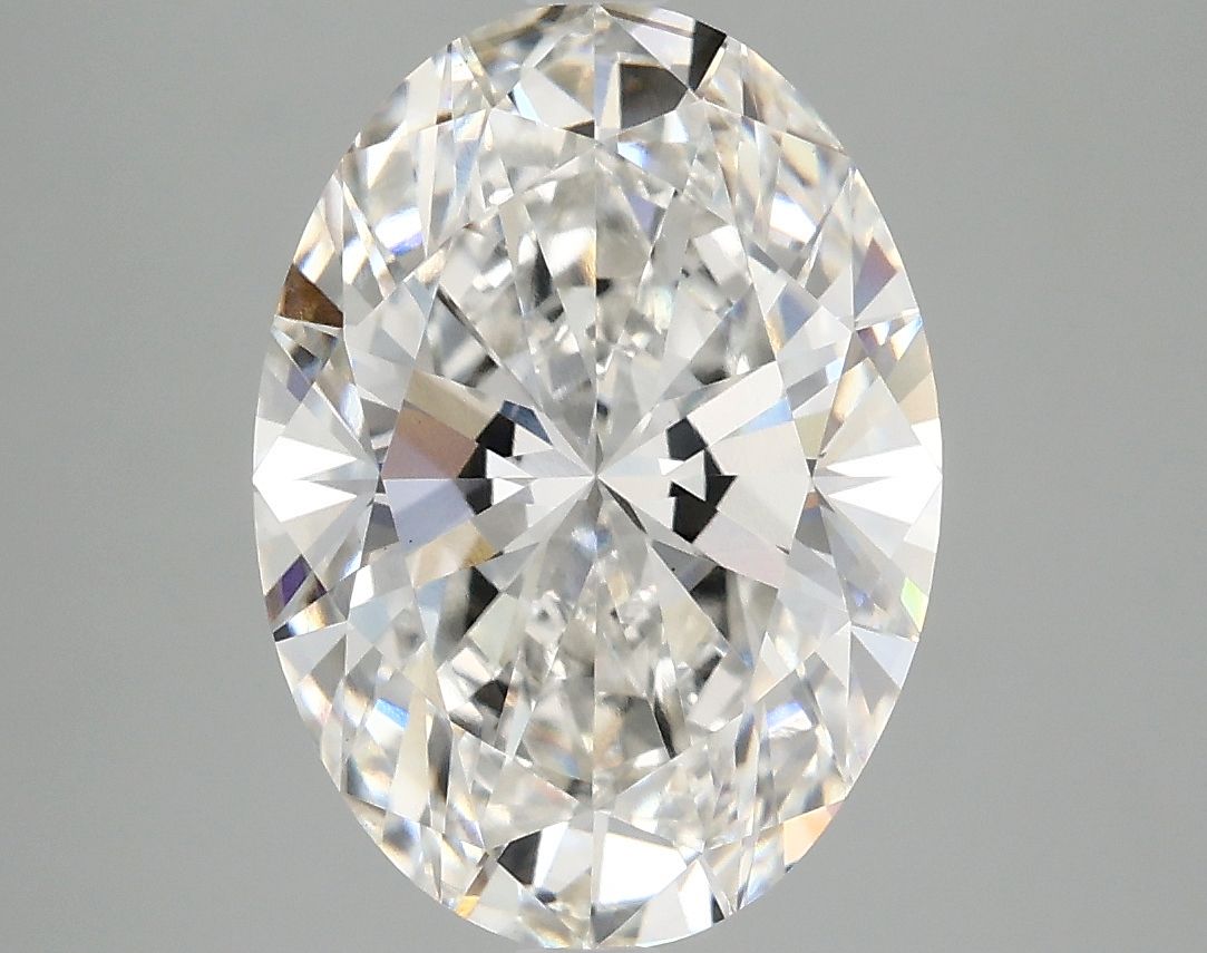 4.09 ct. oval Lab Grown Diamond front image