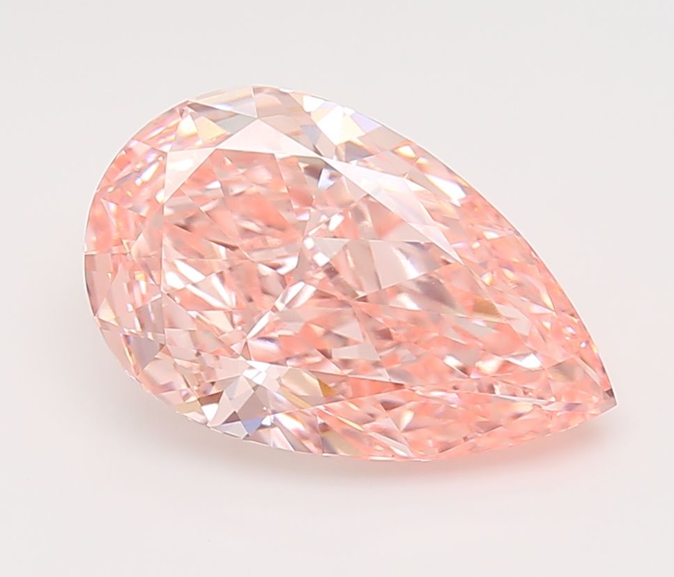 5.52 ct. pear Lab Grown Diamond front image