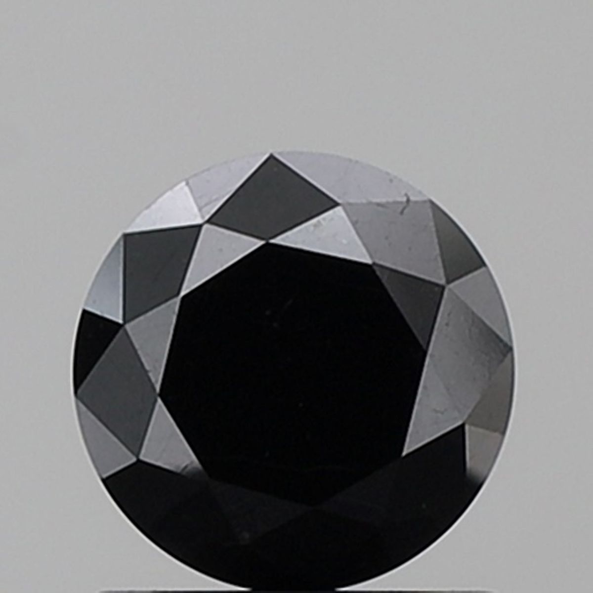 1.27 Carat Round Diamond Fancy Black VVS2
