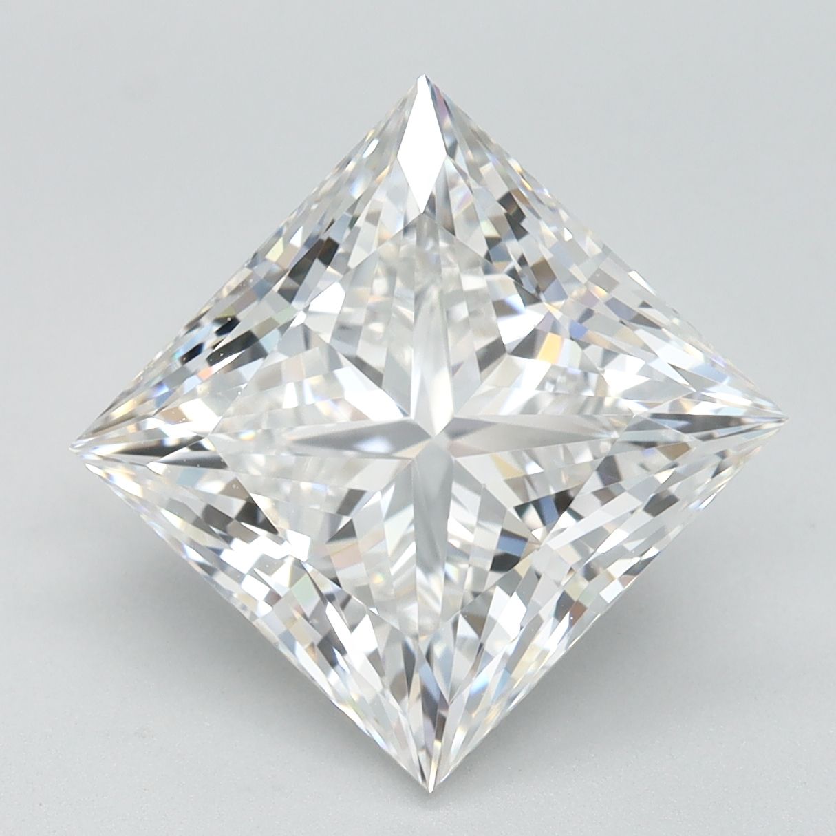 4.15 ct. princess Lab Grown Diamond front image