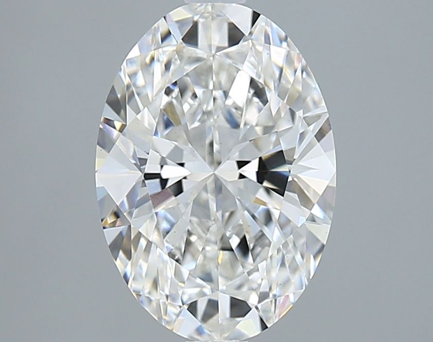 2.54 ct. oval Lab Grown Diamond front image