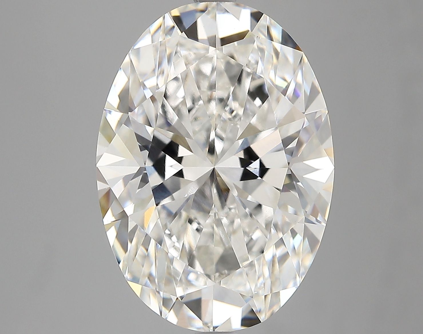 7.01 ct. oval Lab Grown Diamond front image