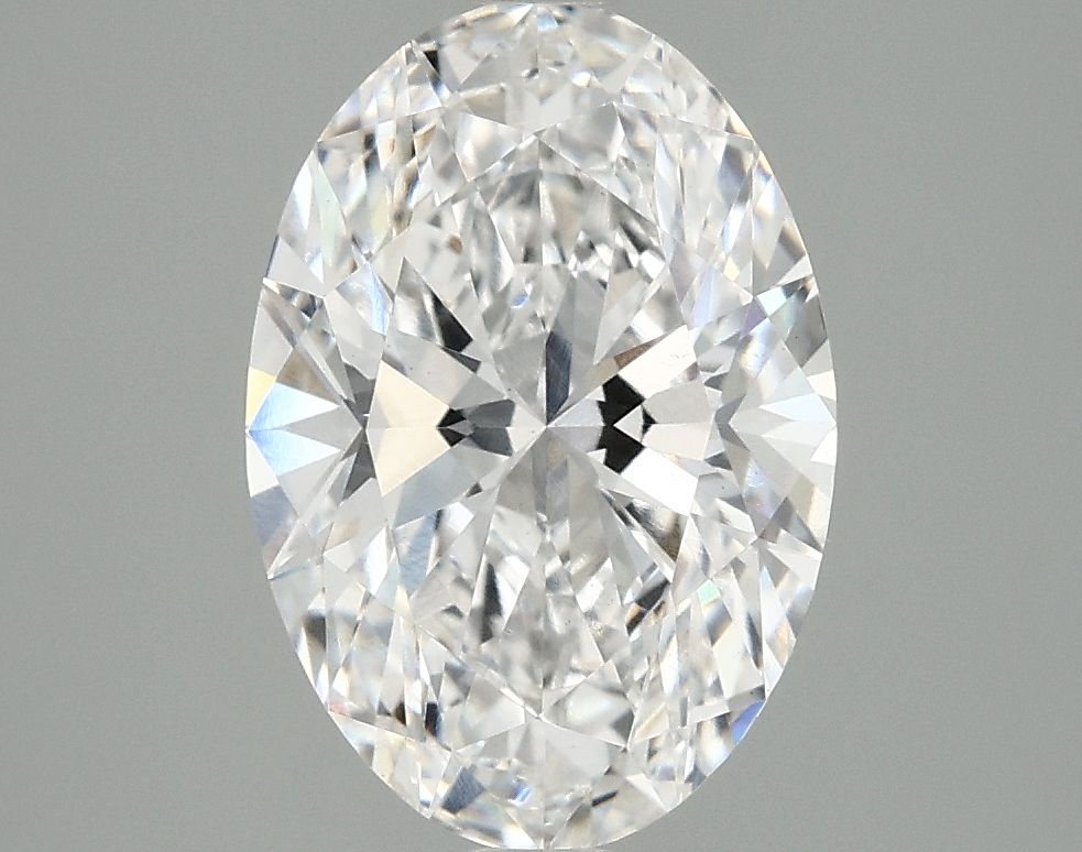 2.89 ct. oval Lab Grown Diamond front image