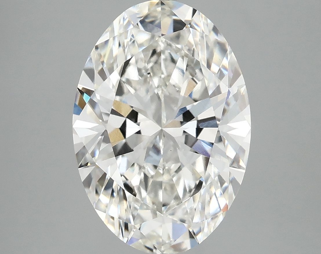 4.04 ct. oval Lab Grown Diamond front image