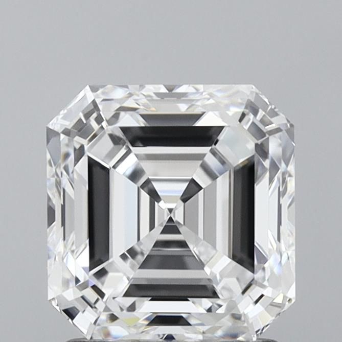 1.56 carat e IF EX Cut IGI asscher diamond