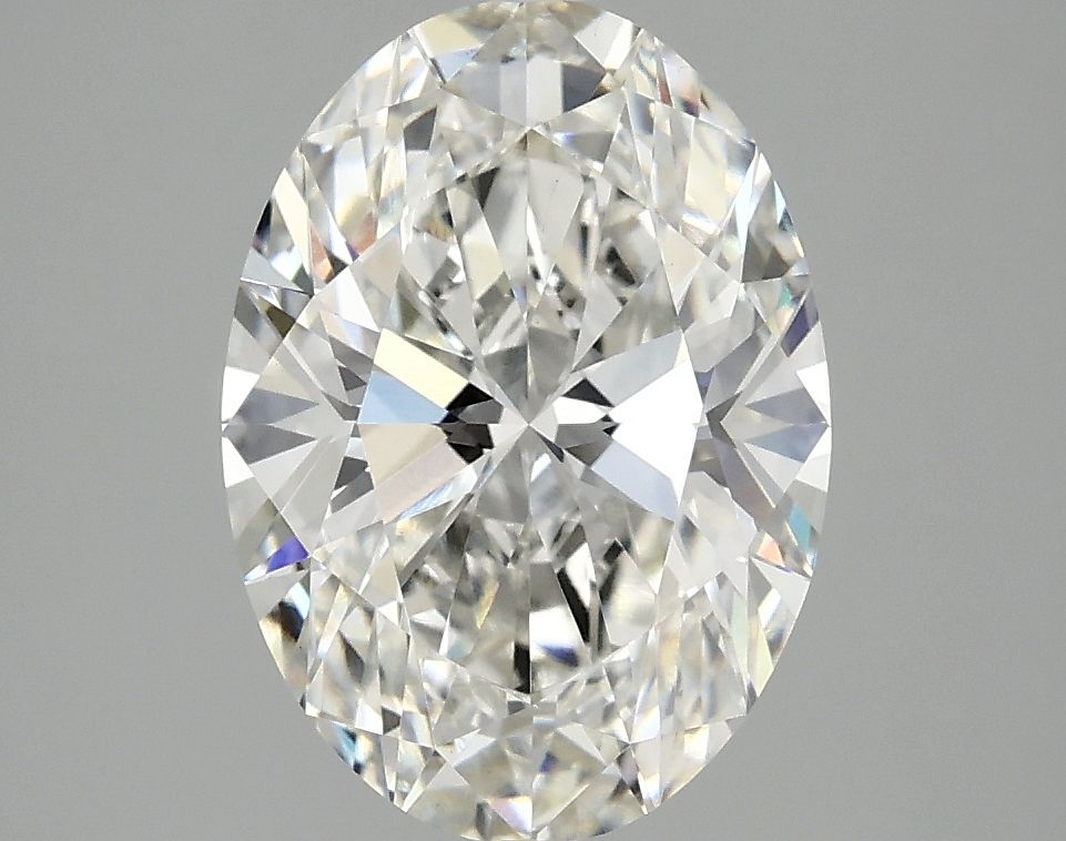 3.02 ct. oval Lab Grown Diamond front image