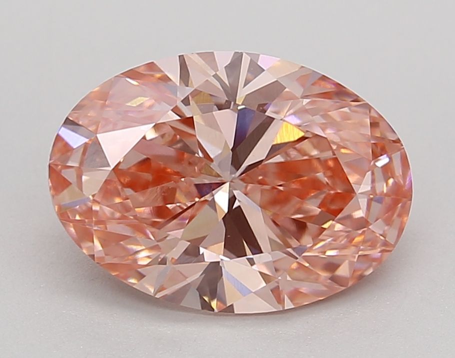 2.71 ct. oval Lab Grown Diamond front image