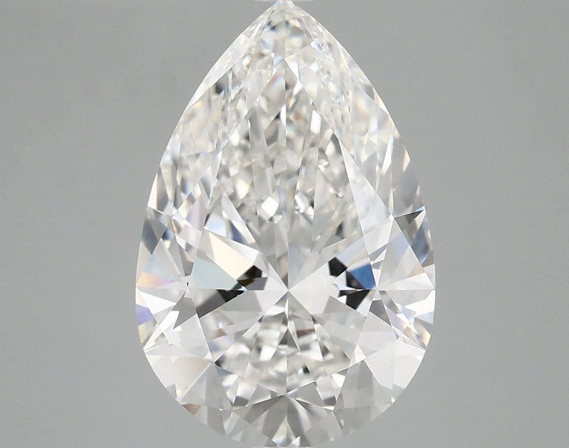 4.06 ct. pear Lab Grown Diamond front image