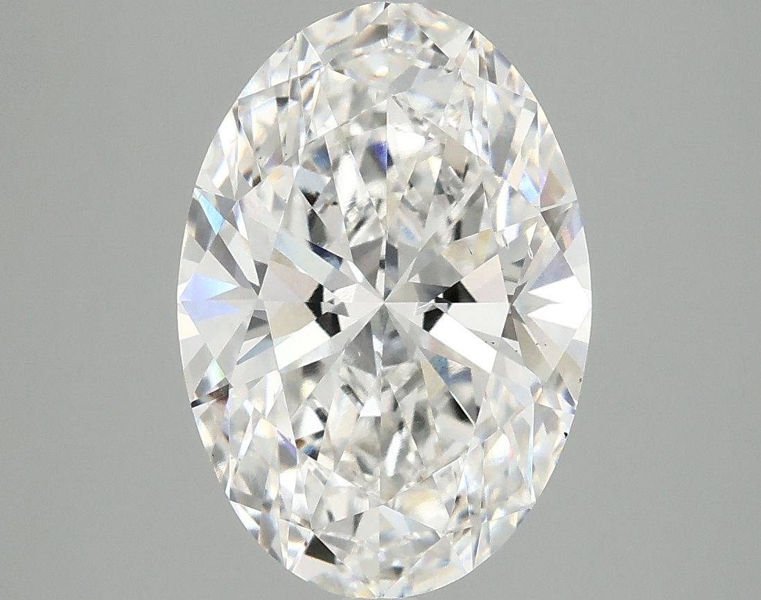 3.82 ct. oval Lab Grown Diamond front image
