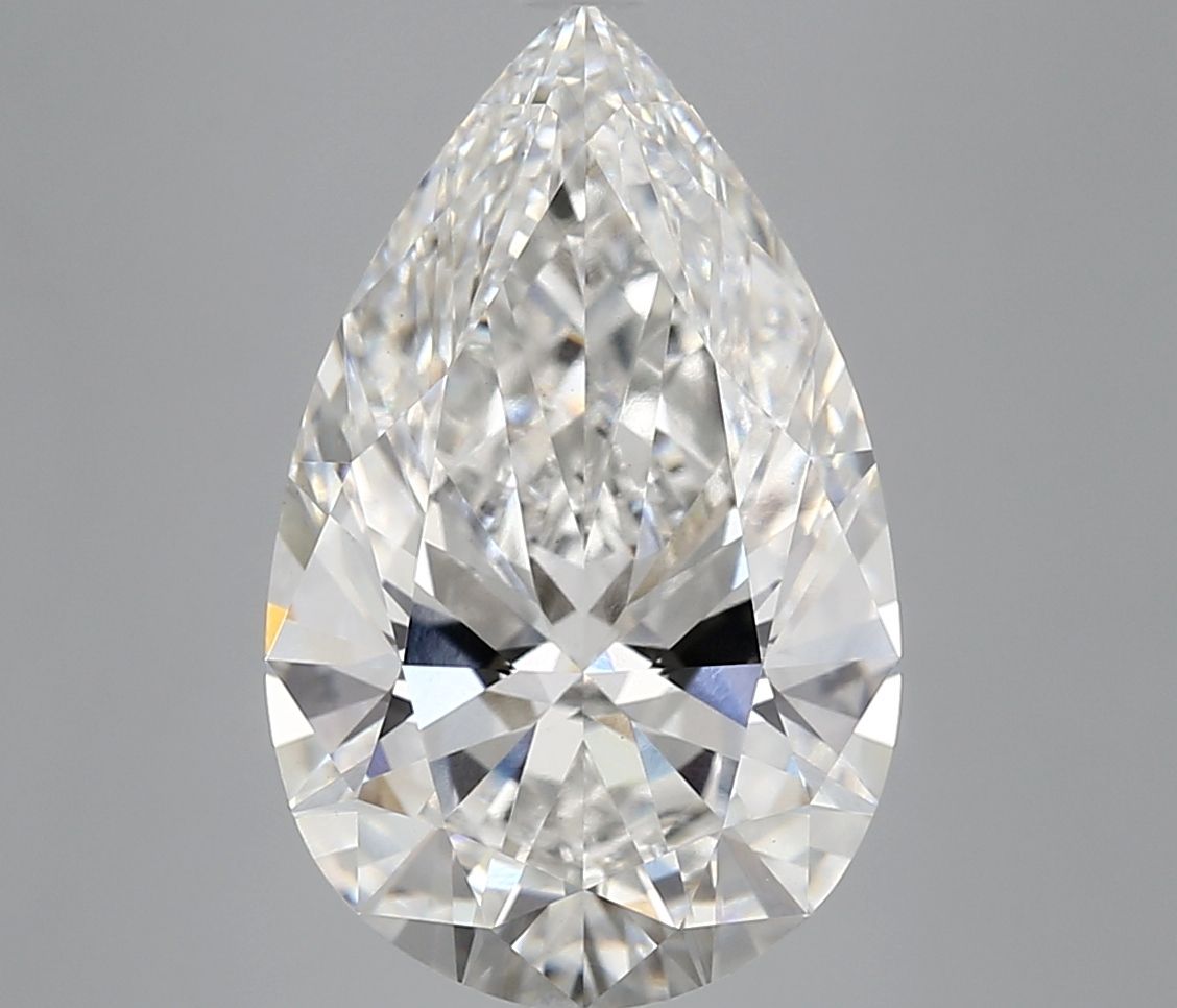 6.02 ct. pear Lab Grown Diamond front image