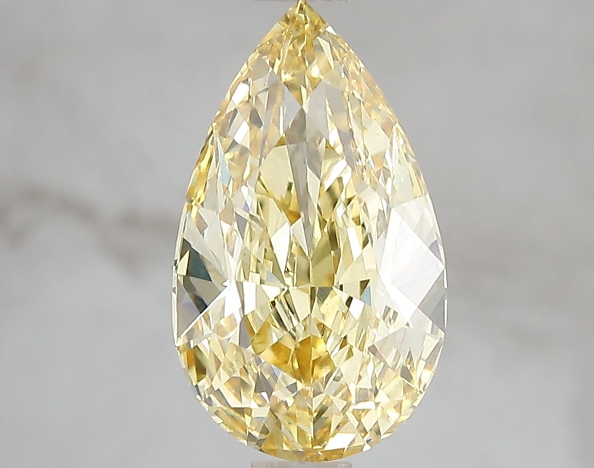 3.02 ct. pear Lab Grown Diamond front image