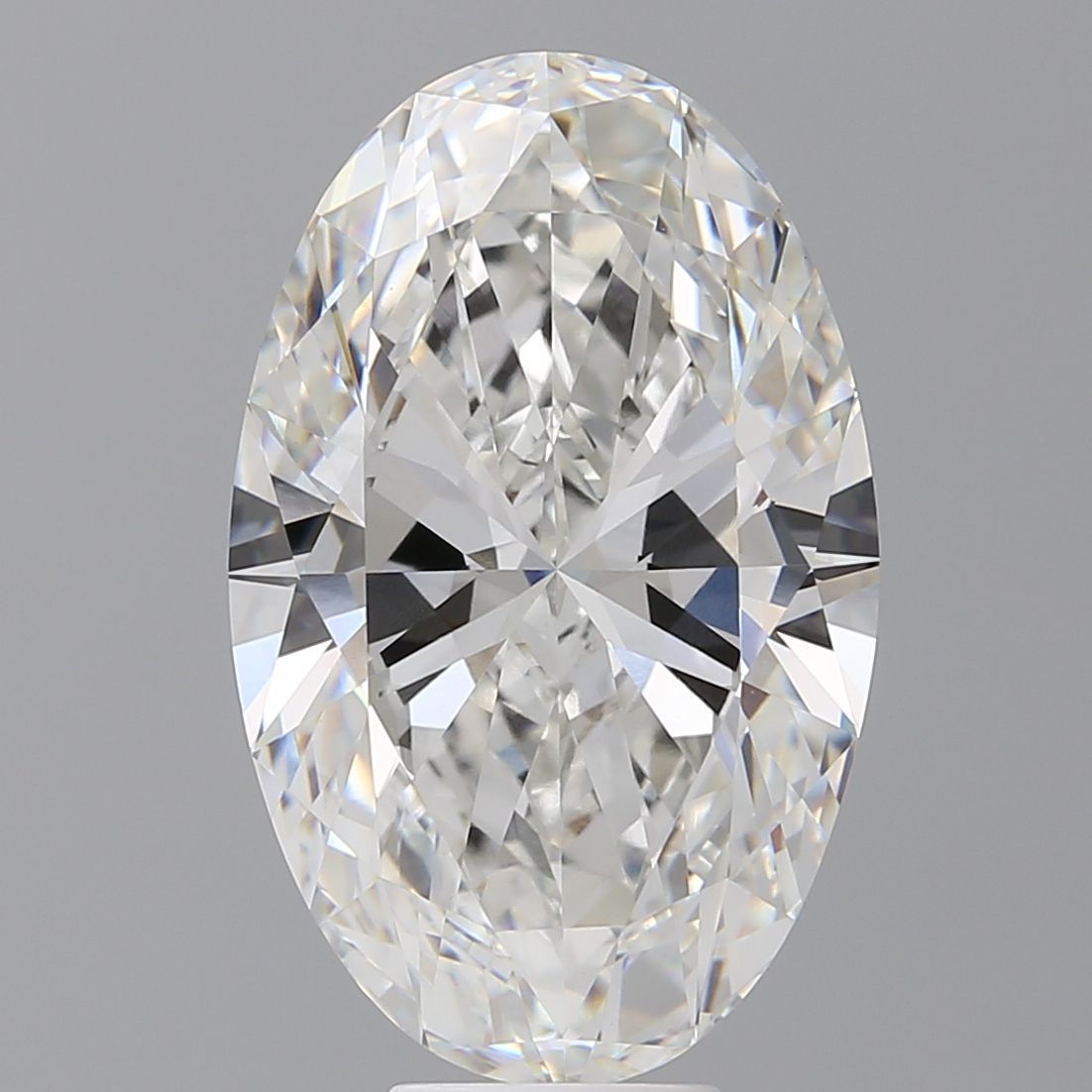 9.55 ct. oval Lab Grown Diamond front image