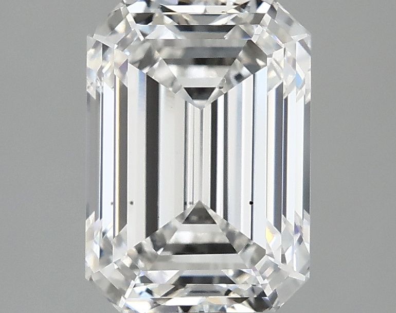 2.57 ct. emerald Lab Grown Diamond front image