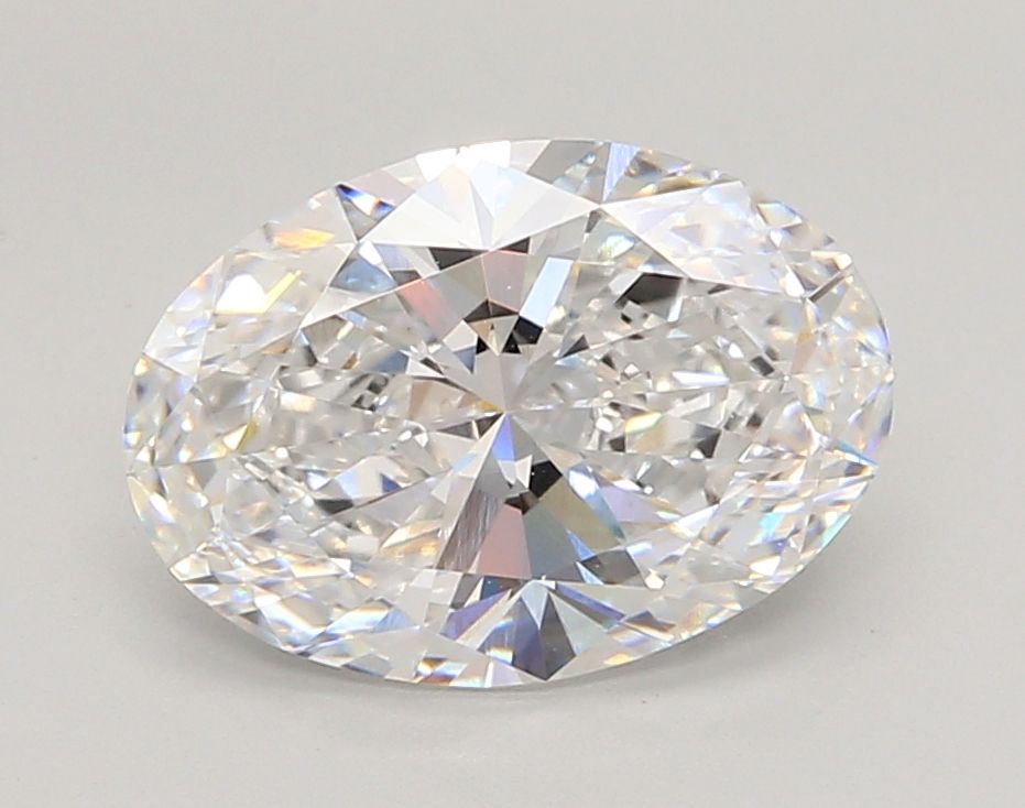 3.05 ct. oval Lab Grown Diamond front image