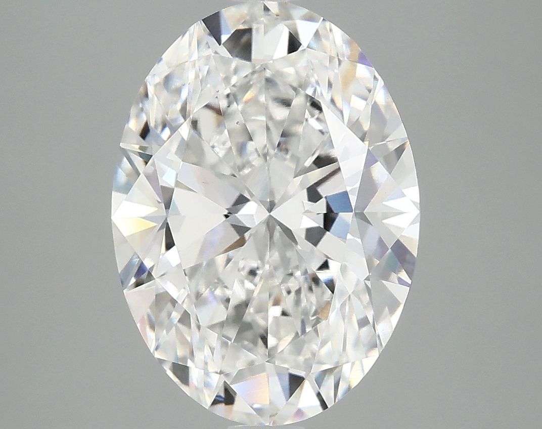 4.09 ct. oval Lab Grown Diamond front image
