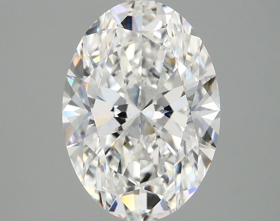 3.04 ct. oval Lab Grown Diamond front image