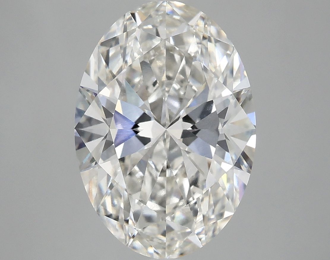 3.84 ct. oval Lab Grown Diamond front image
