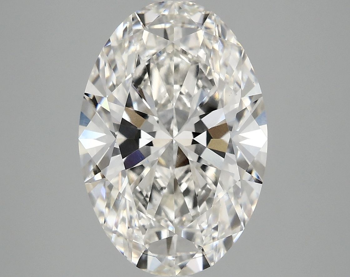 4.10 ct. oval Lab Grown Diamond front image