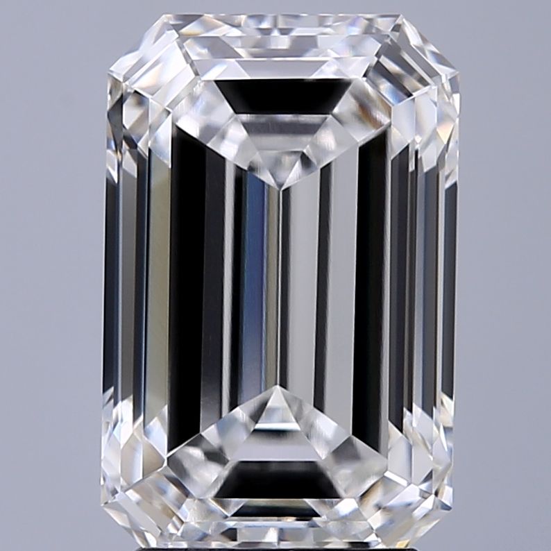 3.74 ct. emerald Lab Grown Diamond front image