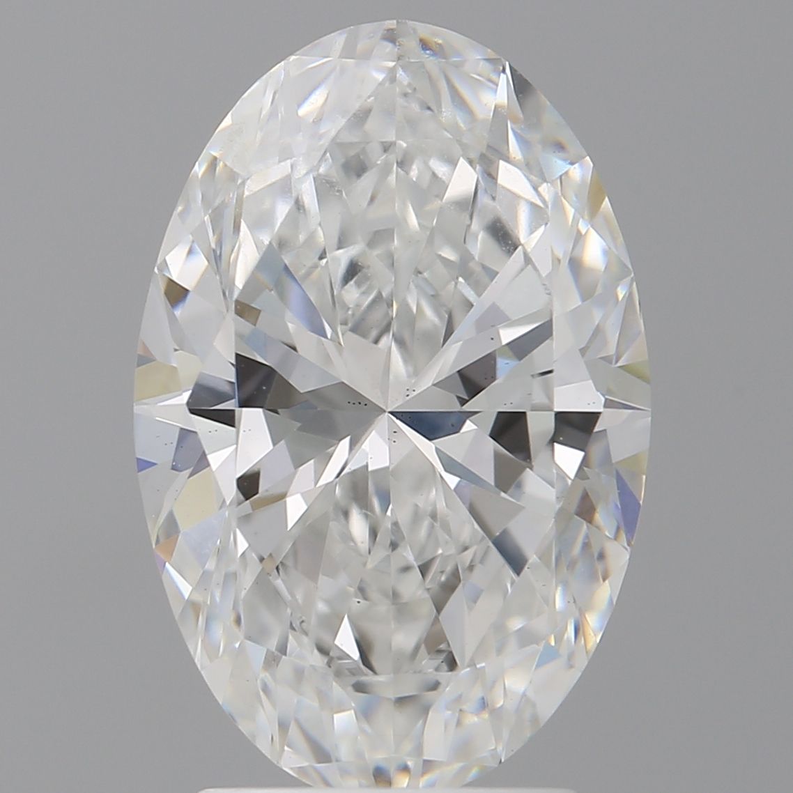 3.06 ct. oval Lab Grown Diamond front image