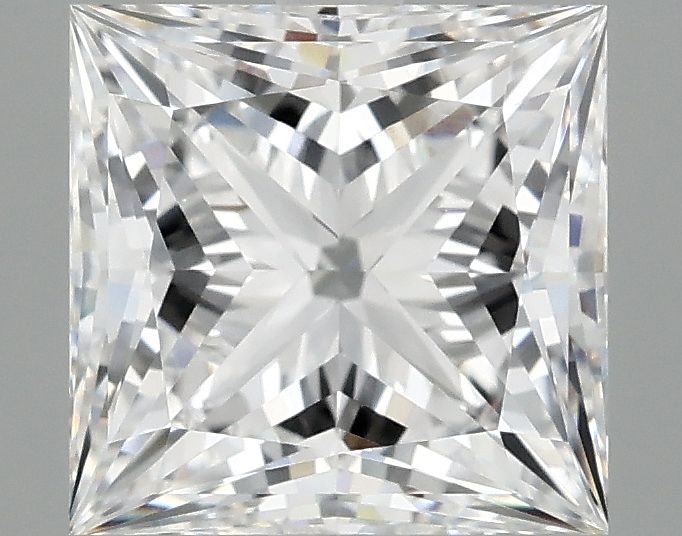 2.90 ct. princess Lab Grown Diamond front image