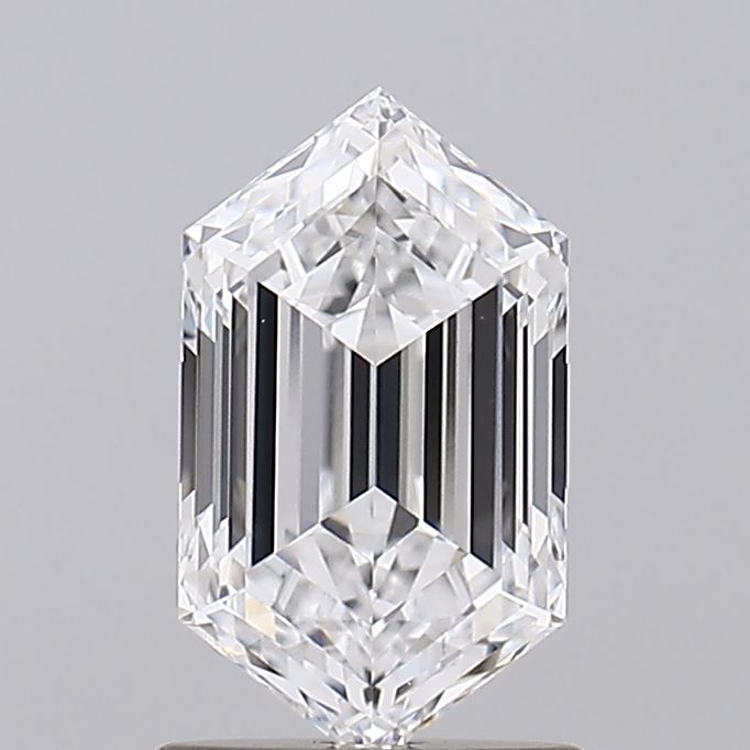 1.25 ct lab-grown Hexagonal Diamond